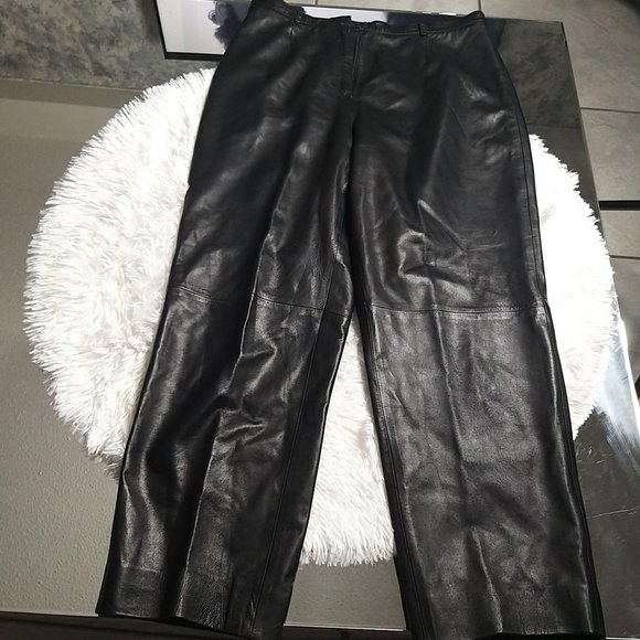 Liz Claiborne Pants - Liz Claiborne Leather Pants size 12